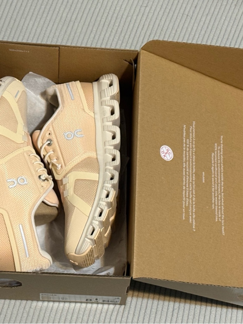 Women's On Cloud 6 Athletic Sneakers - blonde/dew
